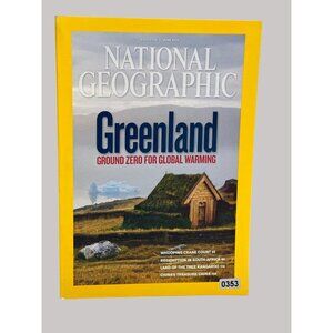 National Geographic June 2010 Greenland Ground Zero For Global Warming